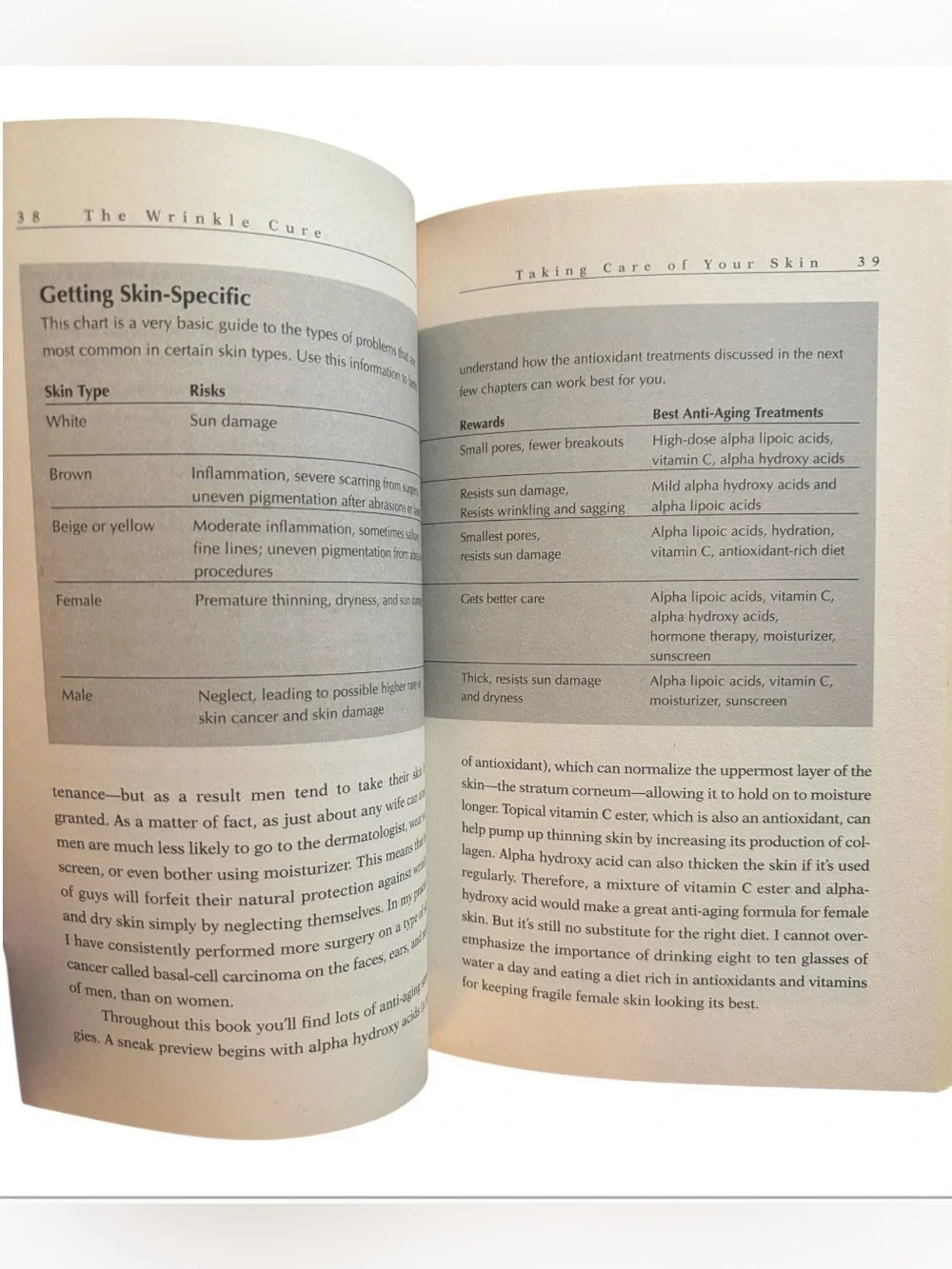Book | The Wrinkle Cure Times Best Seller Unlock The Power of Cosmeceuticals